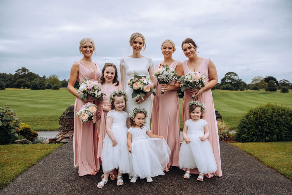 Family group photos at Mottram Hall in Cheshire