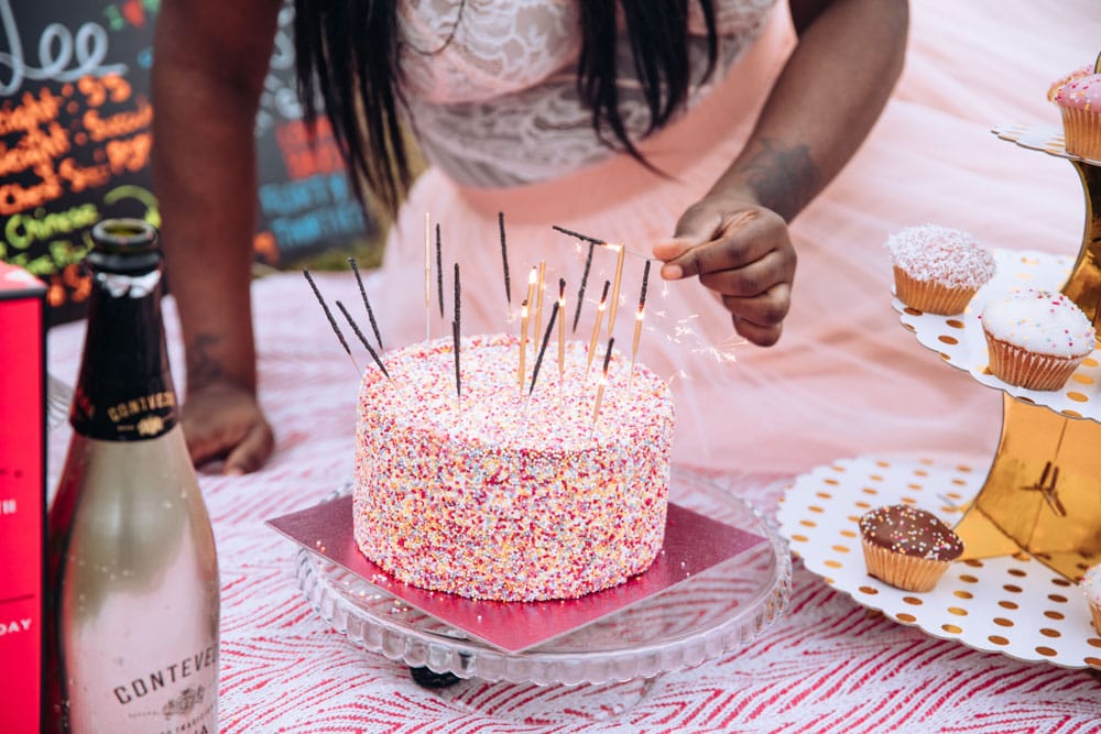 30th Birthday Cake Smash Photo Session