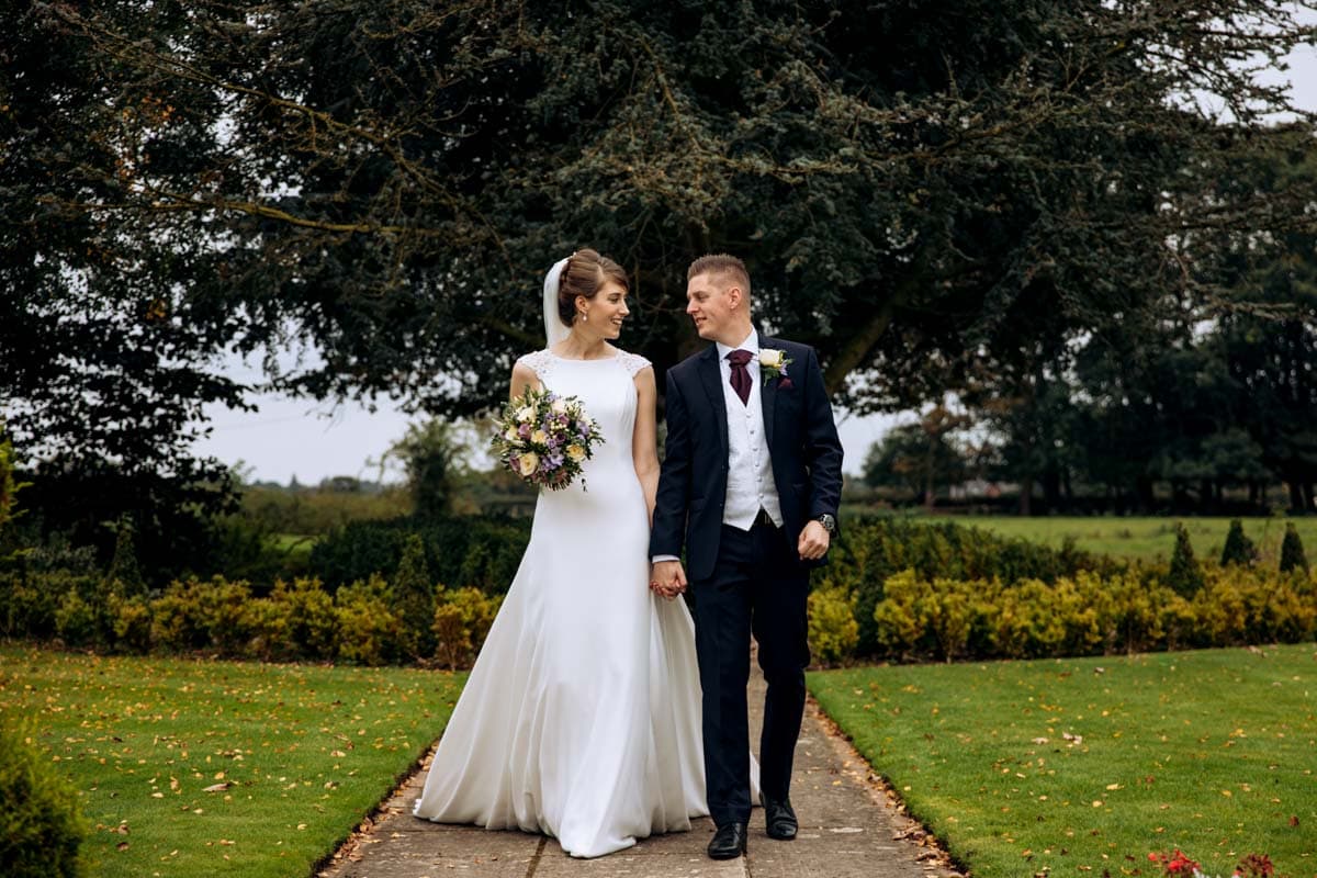 Bride and Groom Thornton Hall Hotel