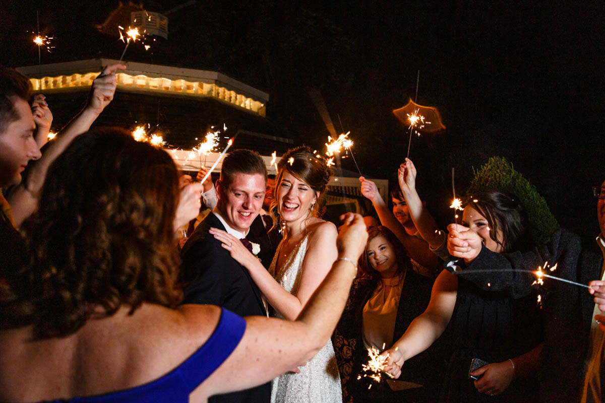 sparklers at thornton hall hotel