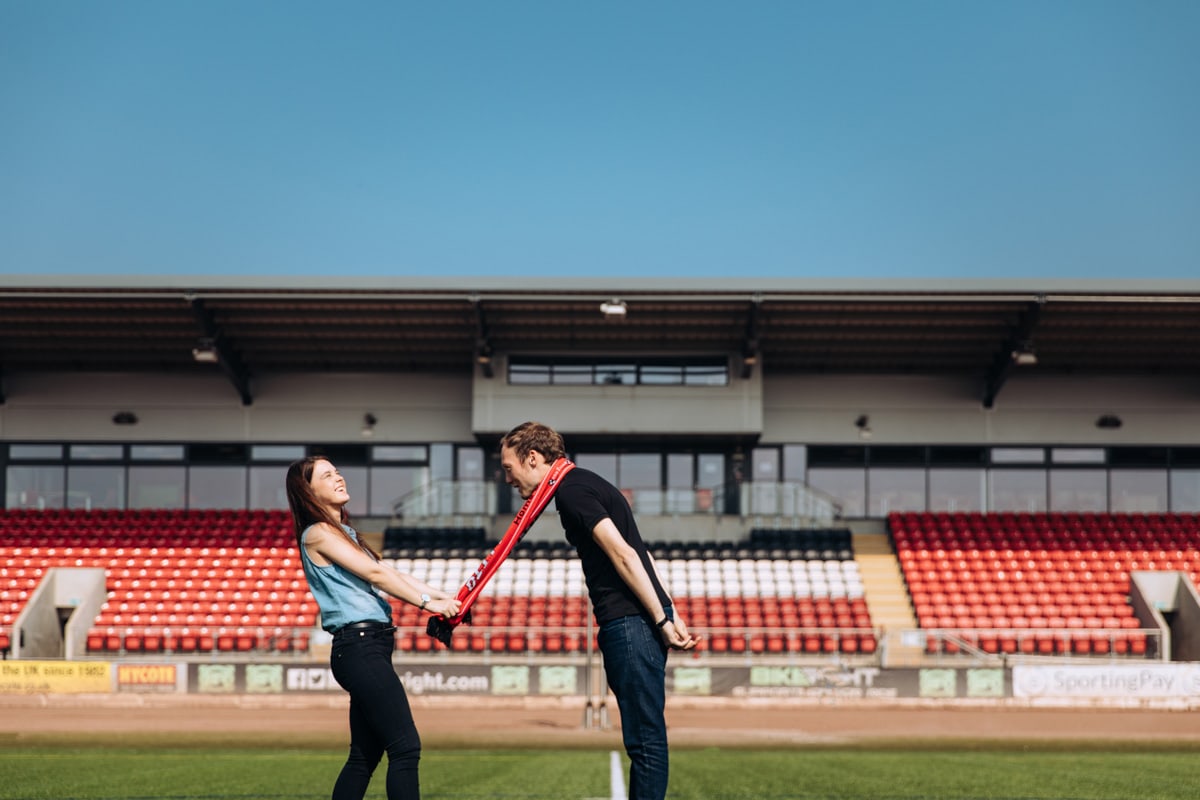 Engagement Photography at Speedway Manchester
