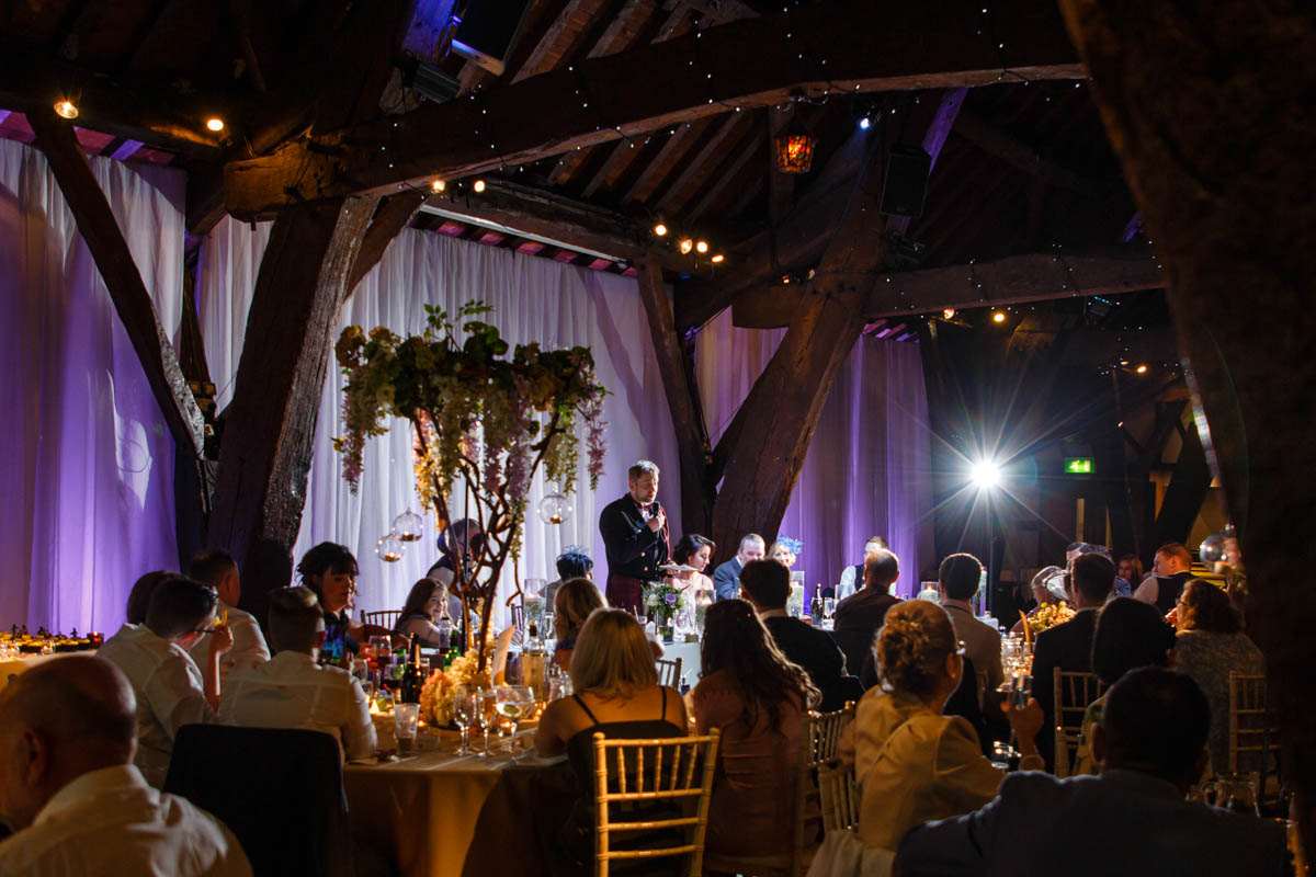 rivington barn wedding speech