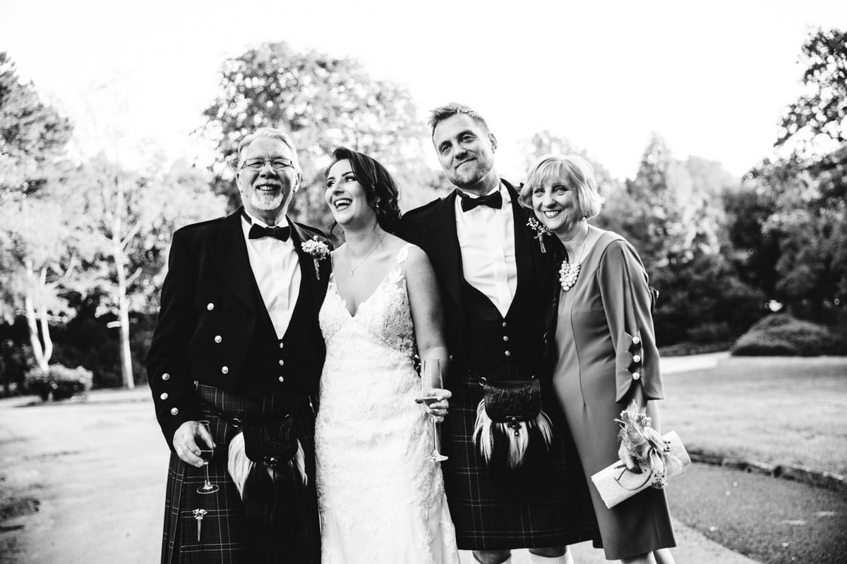 happy family group photo
