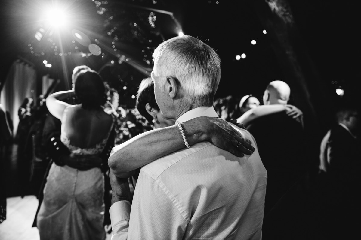 guests dancing at rivington barn