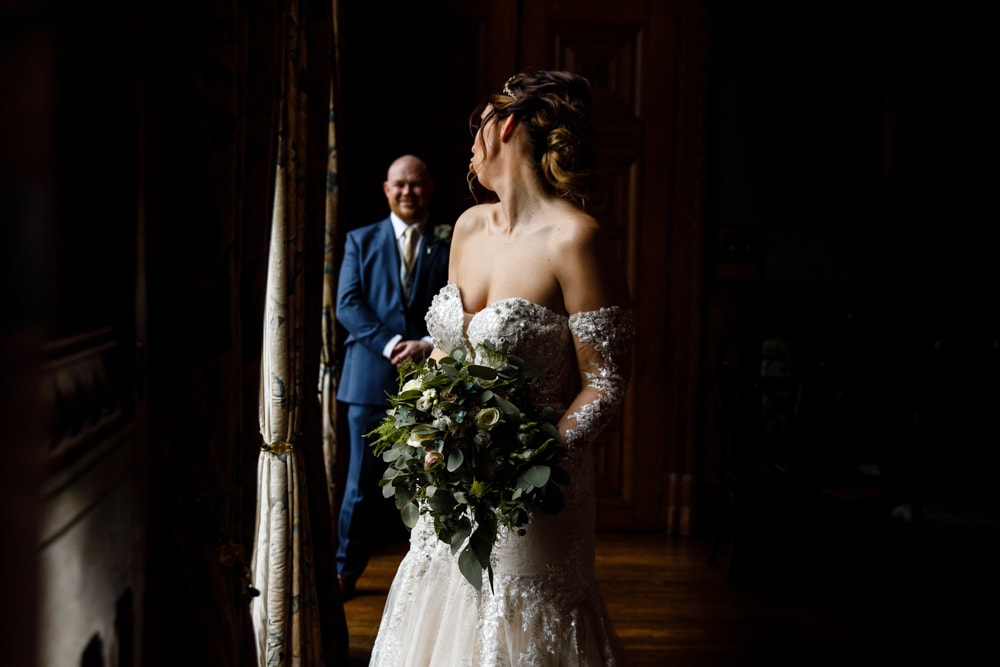 soughton hall wedding photo