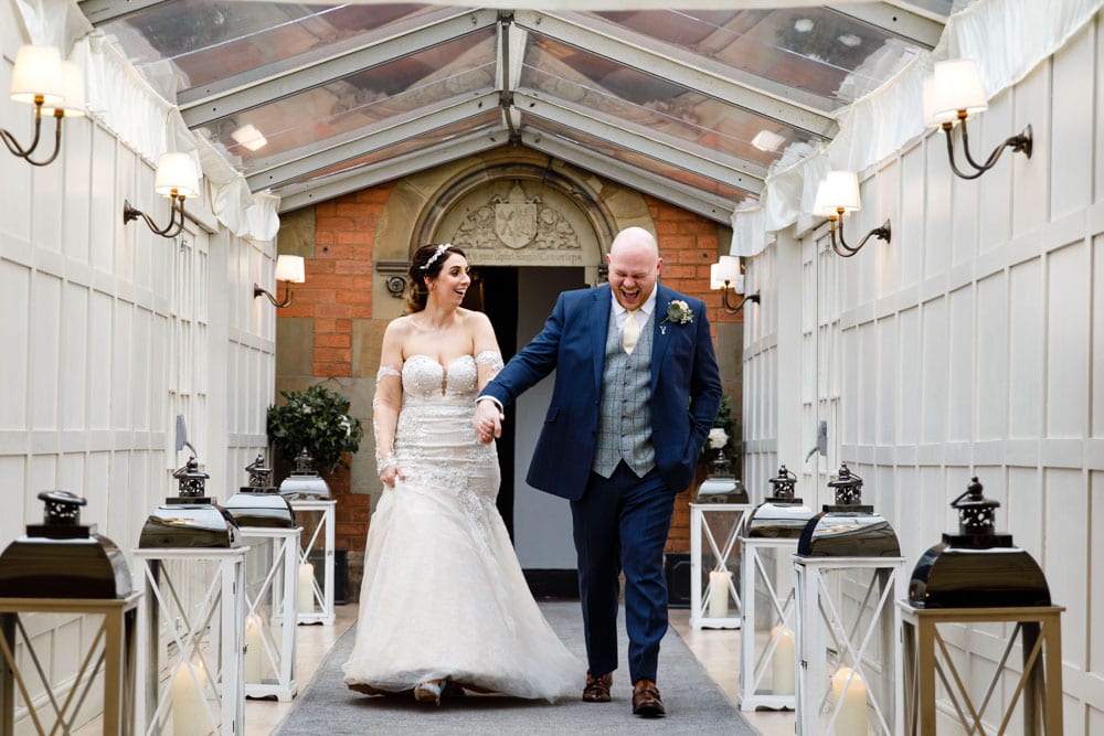 wedding breakfast at soughton hall
