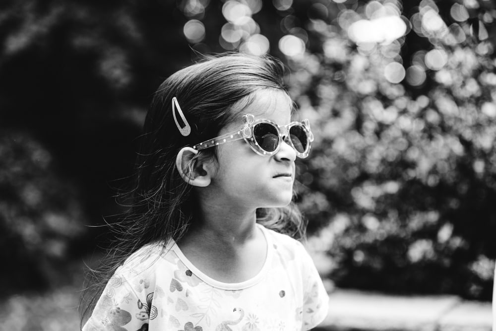 sunglasses looking good on this little girl in worsley