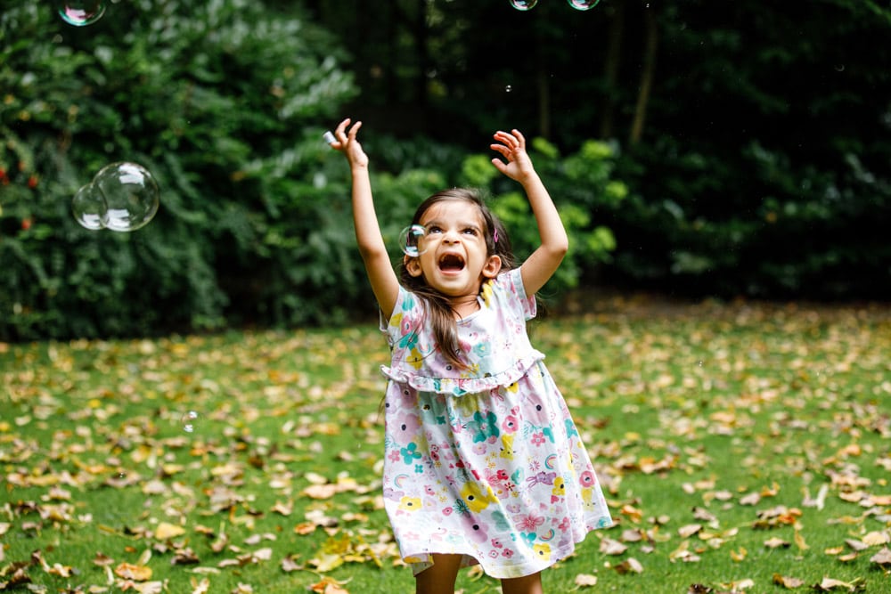 fun in the garden in worsley
