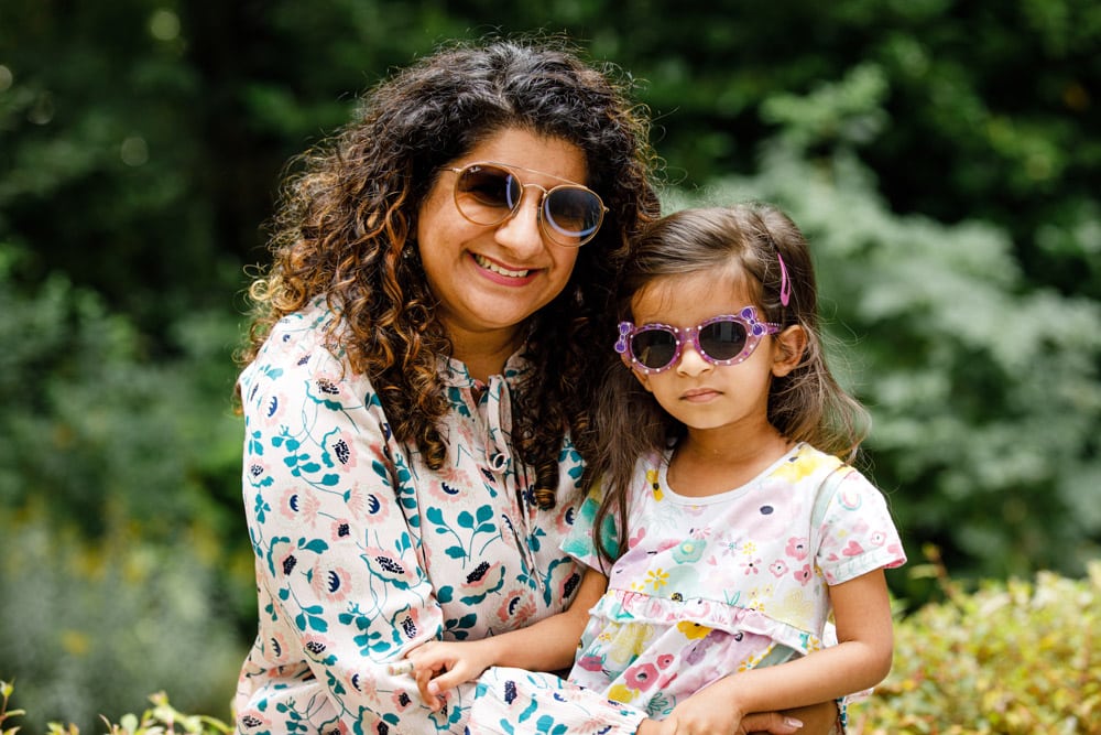 family with sun glasses in worsley