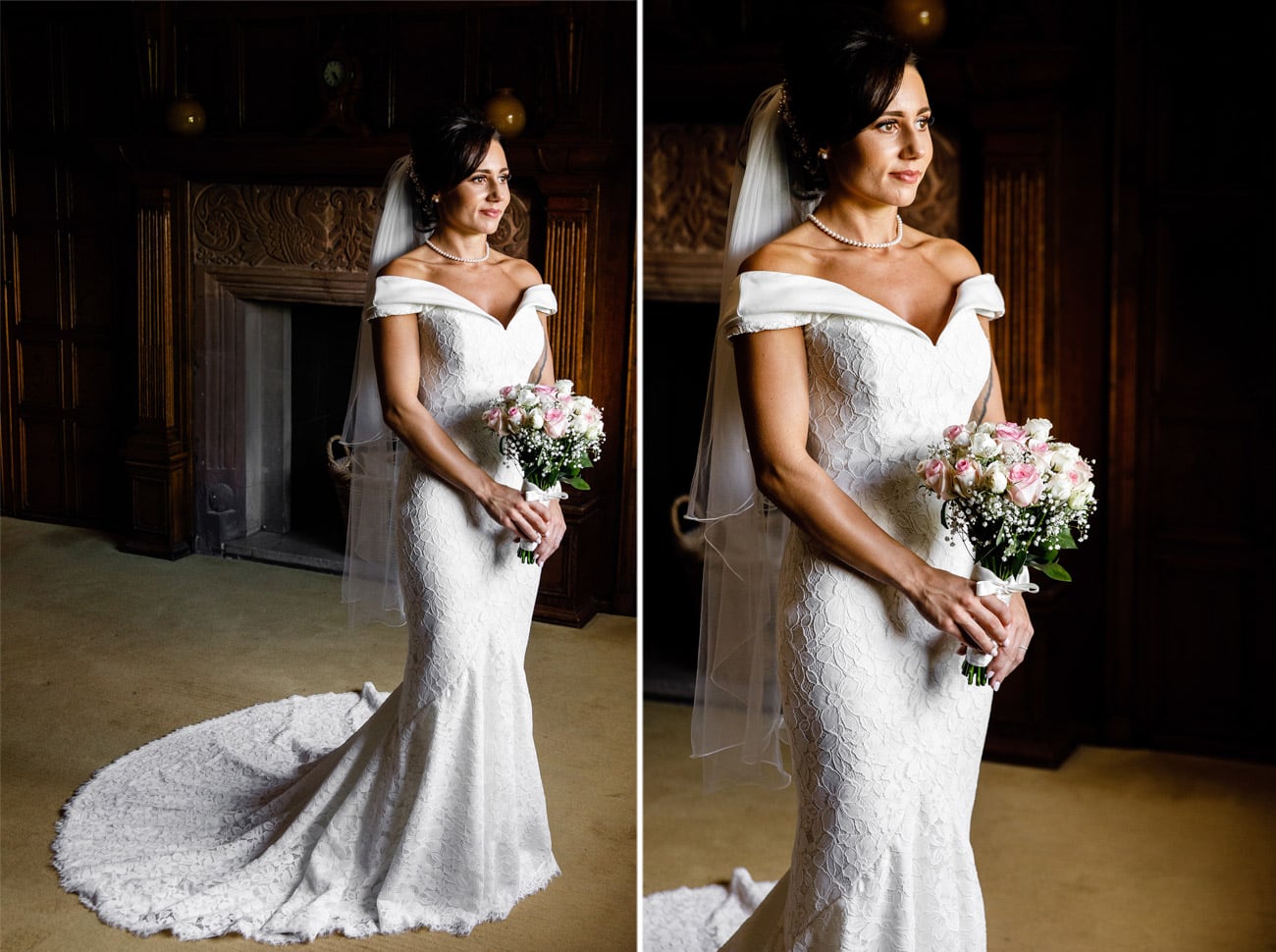 bride ready for getting ready