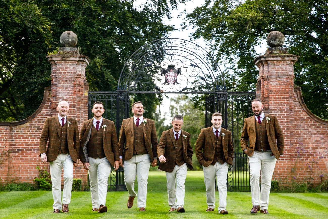 groomsmen at inglewood manor