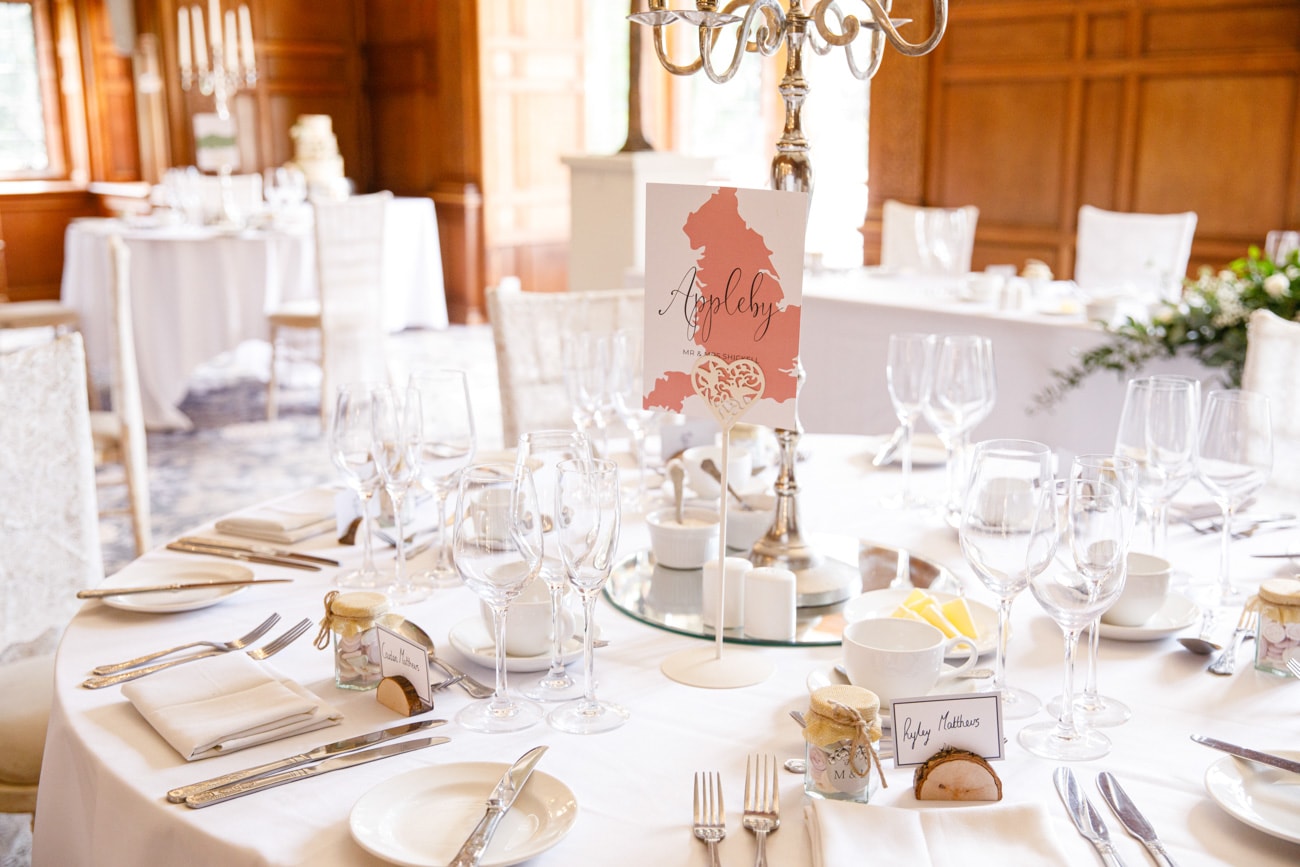 wedding decor at inglewood manor