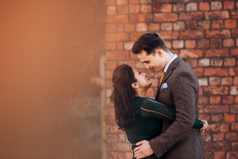 castlefield manchester engagement photoshoot