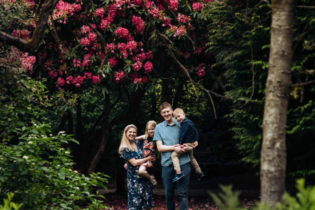 Family portrait photography in Stretford