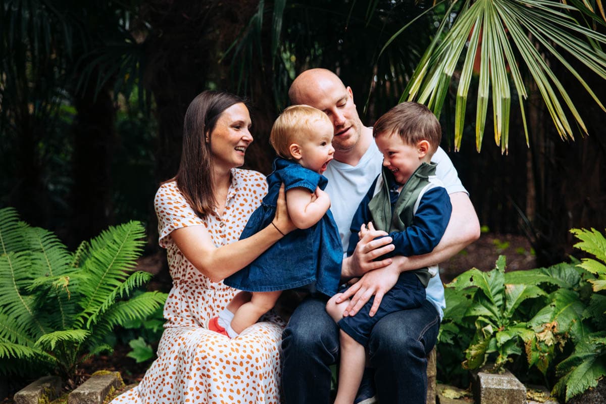Family of four