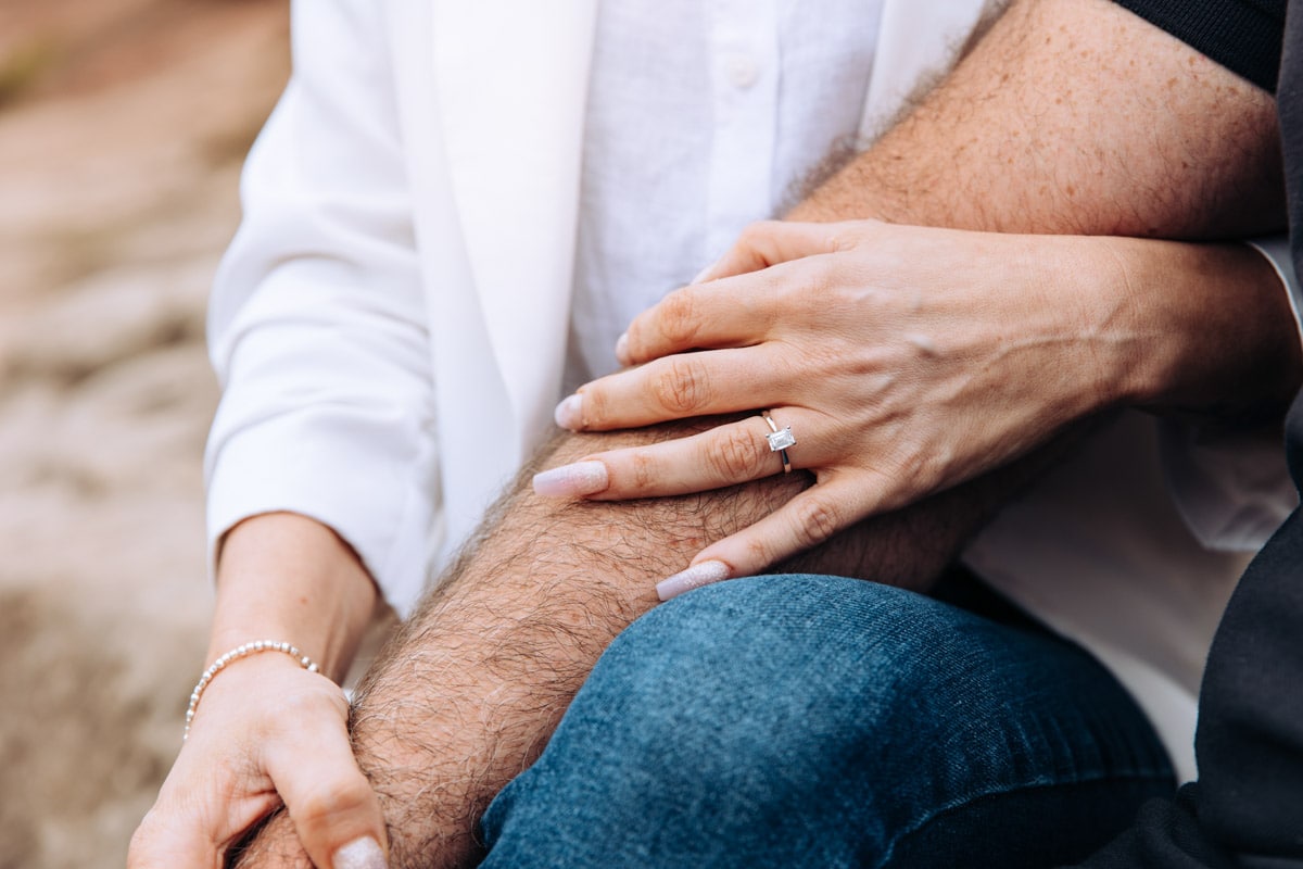 getting engaged at alderley edge