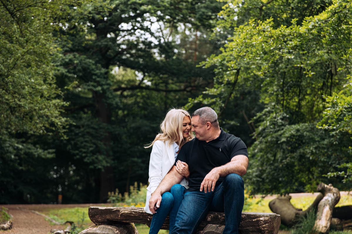 proposal at alderley edge in cheshire for a live proposal