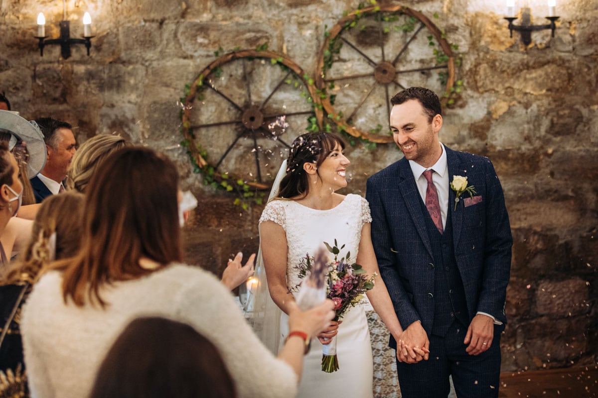 confetti at at danby castle