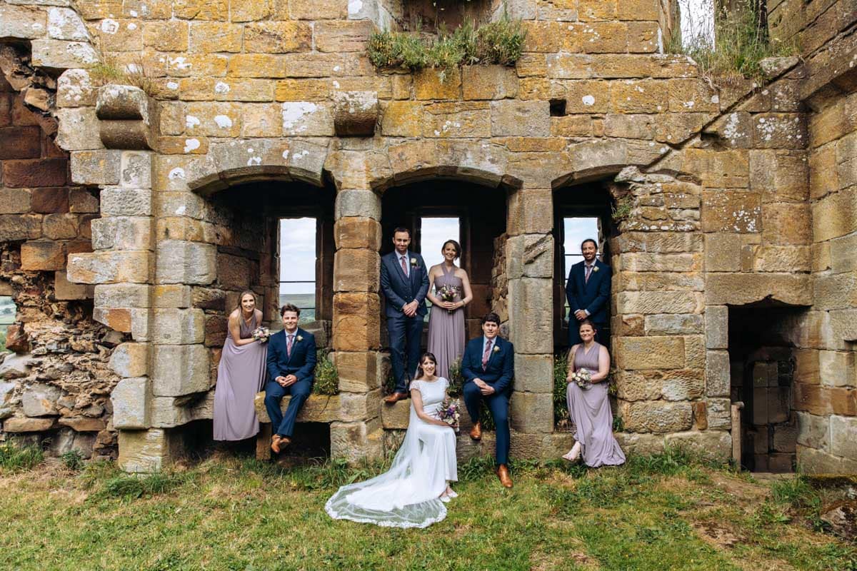 danby castle wedding photographer
