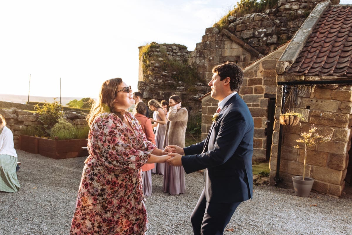 outside space at danby castle