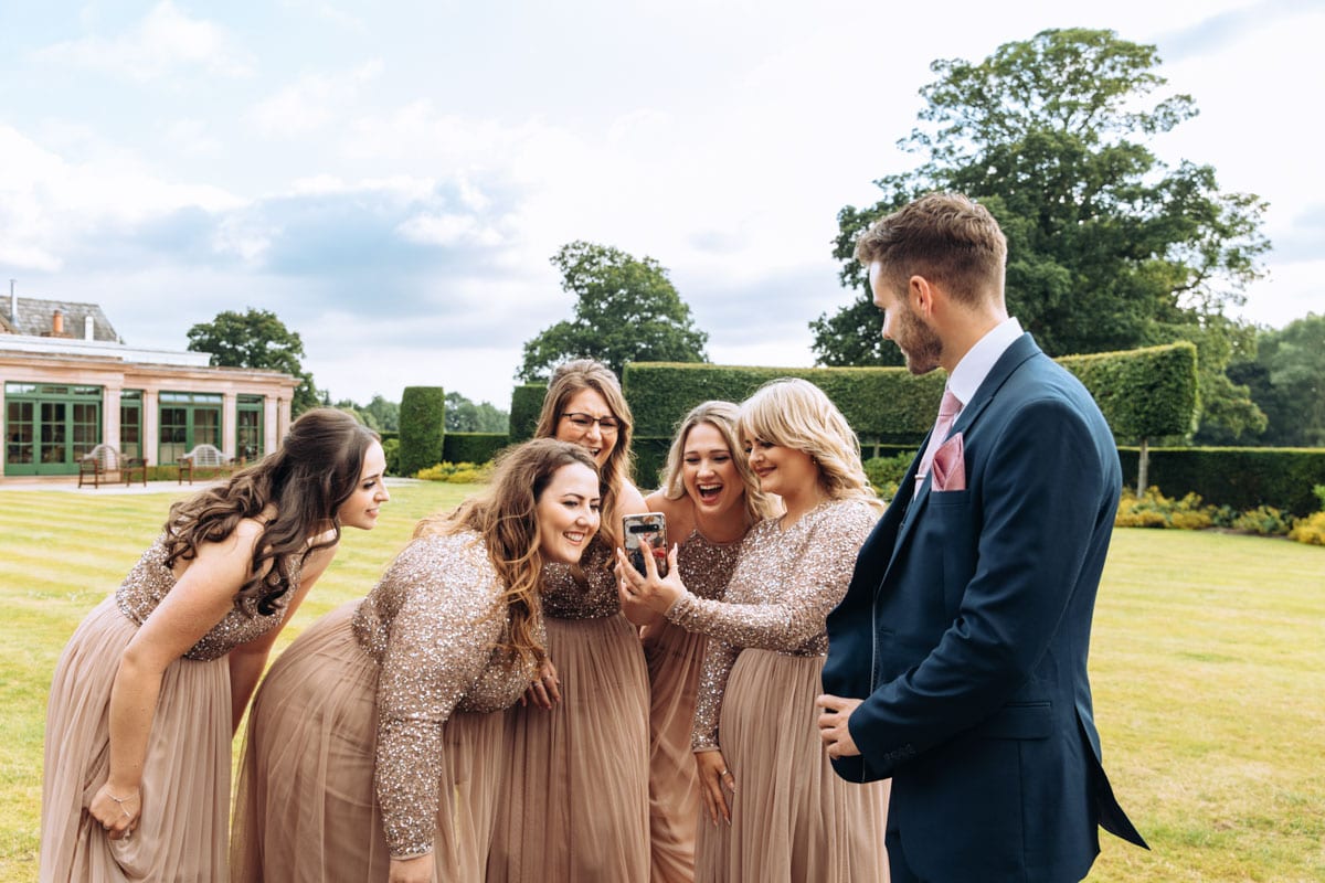 Round two of Melissa and Tom's Merrydale Manor wedding