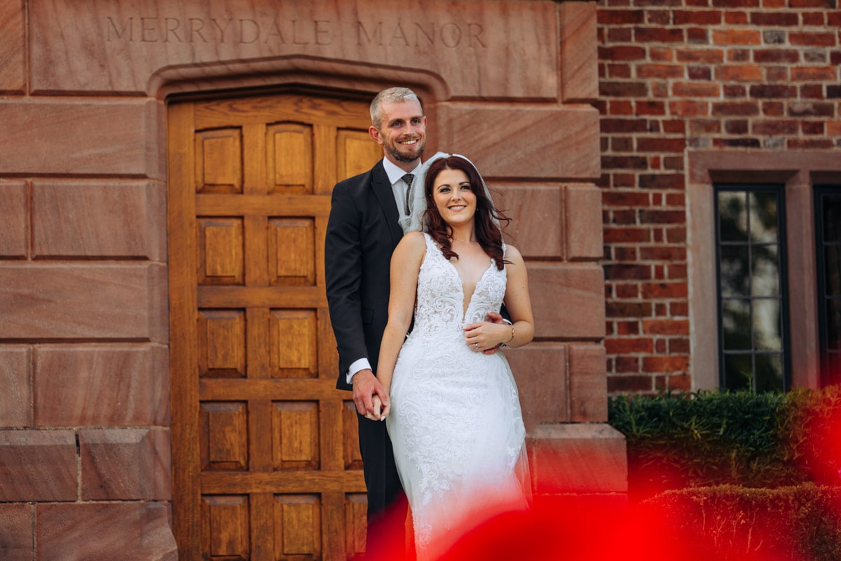 Round two of Melissa and Tom's Merrydale Manor wedding