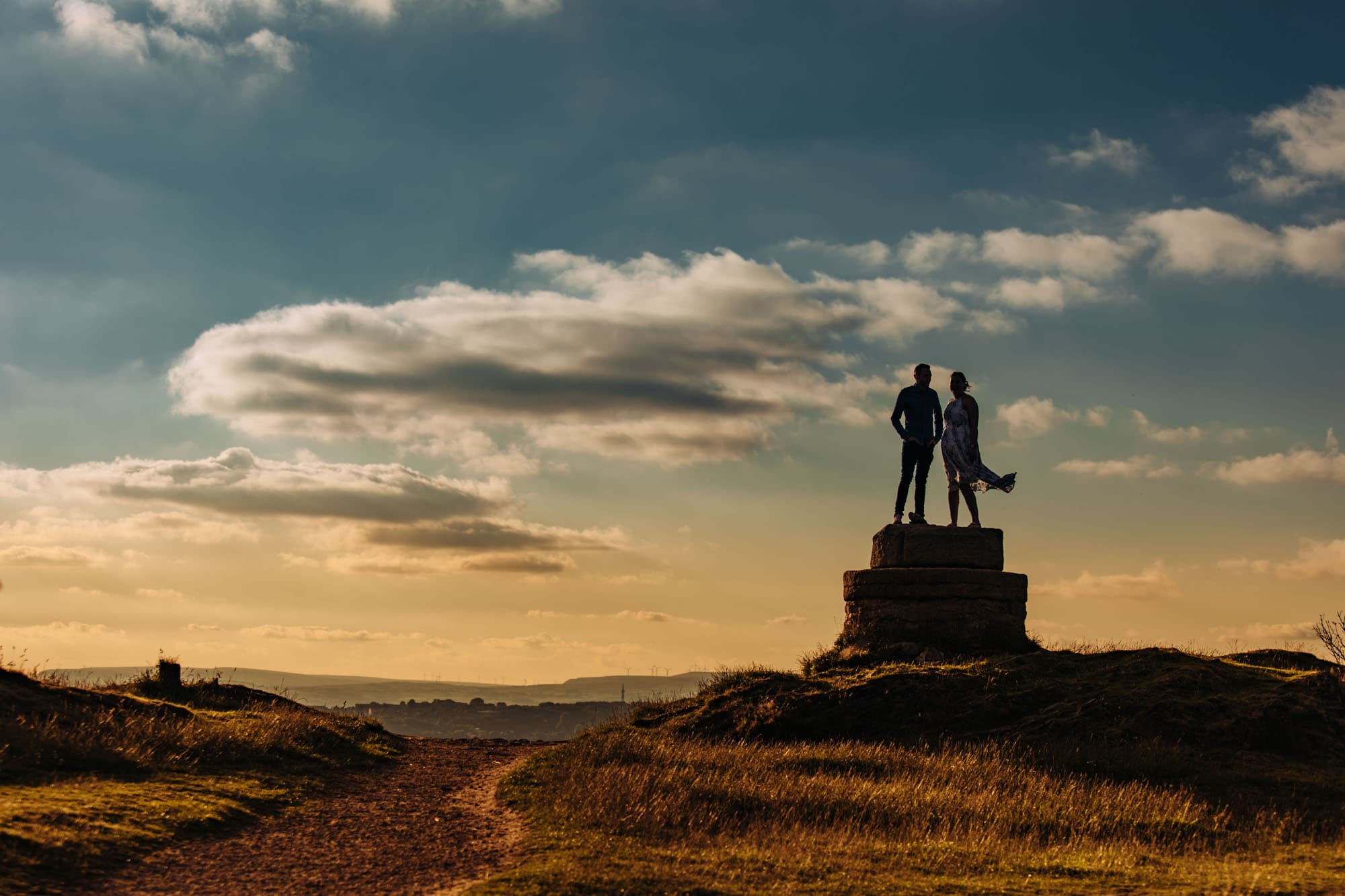 Hartshead Pike Tameside Family Photoshoot