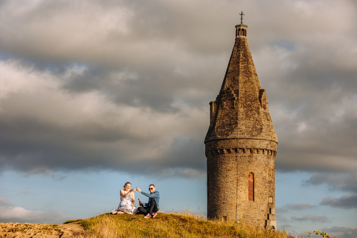 hartshead pike photoshoot with the family