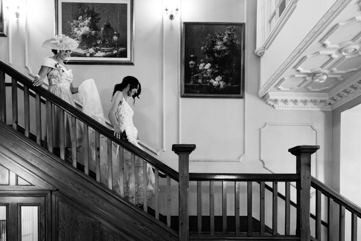 nunsmere hall stair case