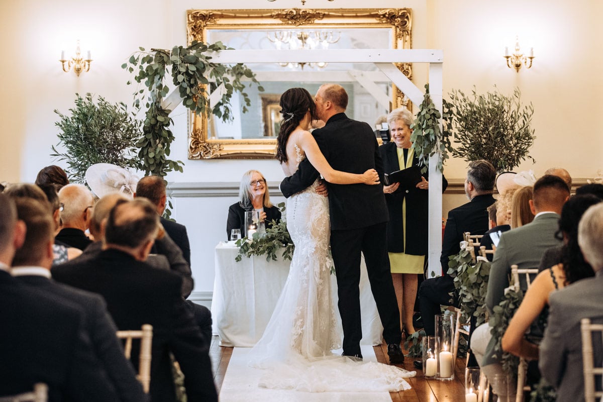 nunsmere hall wedding ceremony