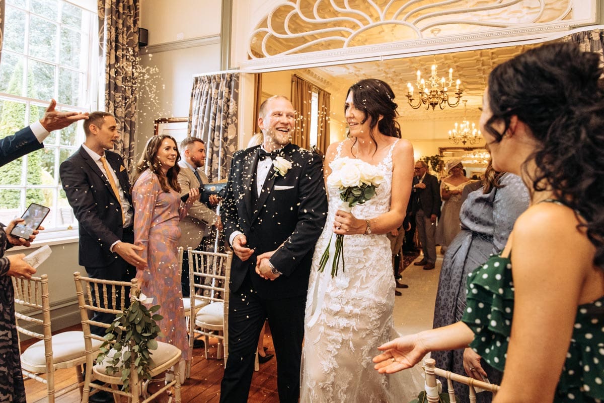 nunsmere hall wedding ceremony