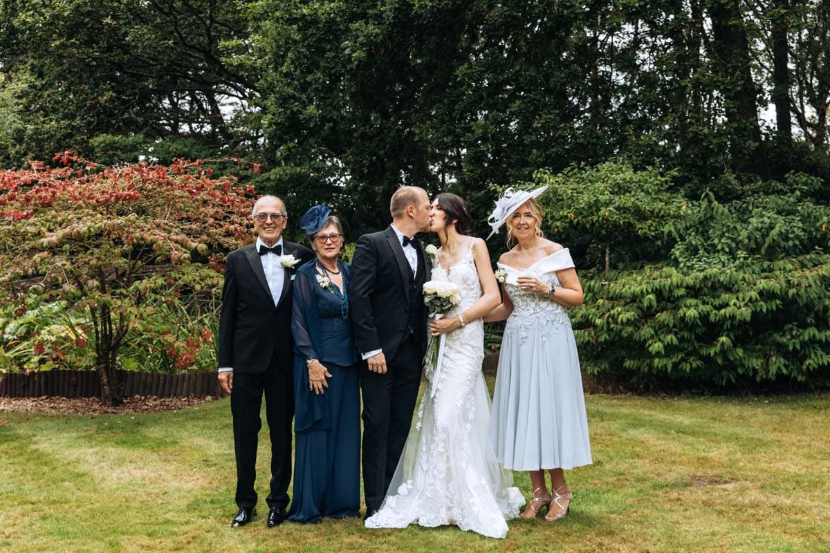 nunsmere hall wedding group photos