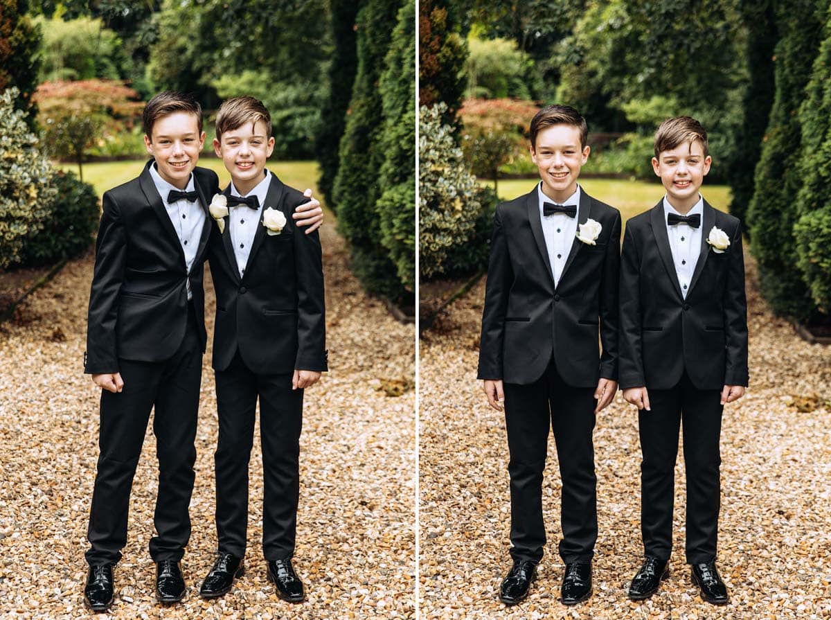 nunsmere hall wedding group photos