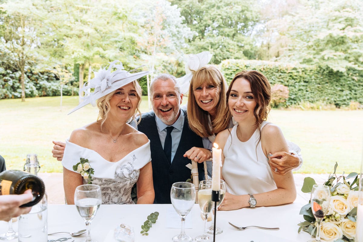 nunsmere hall wedding breakfast marquee