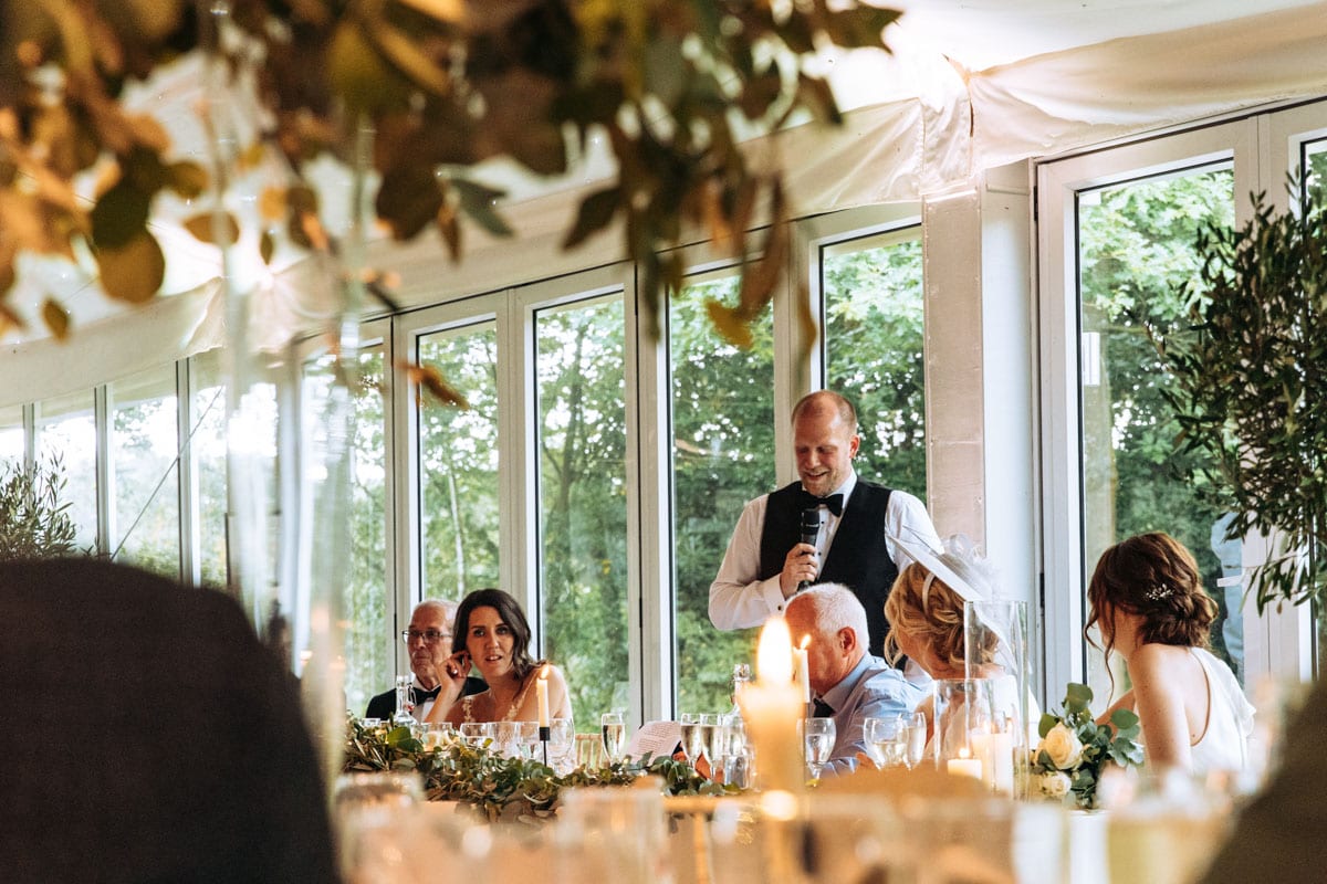 nunsmere hall wedding breakfast marquee