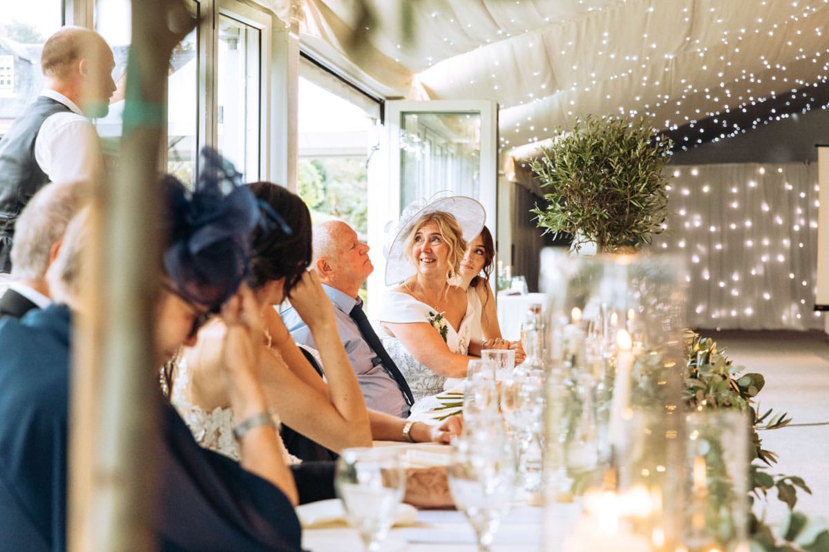 nunsmere hall wedding breakfast marquee