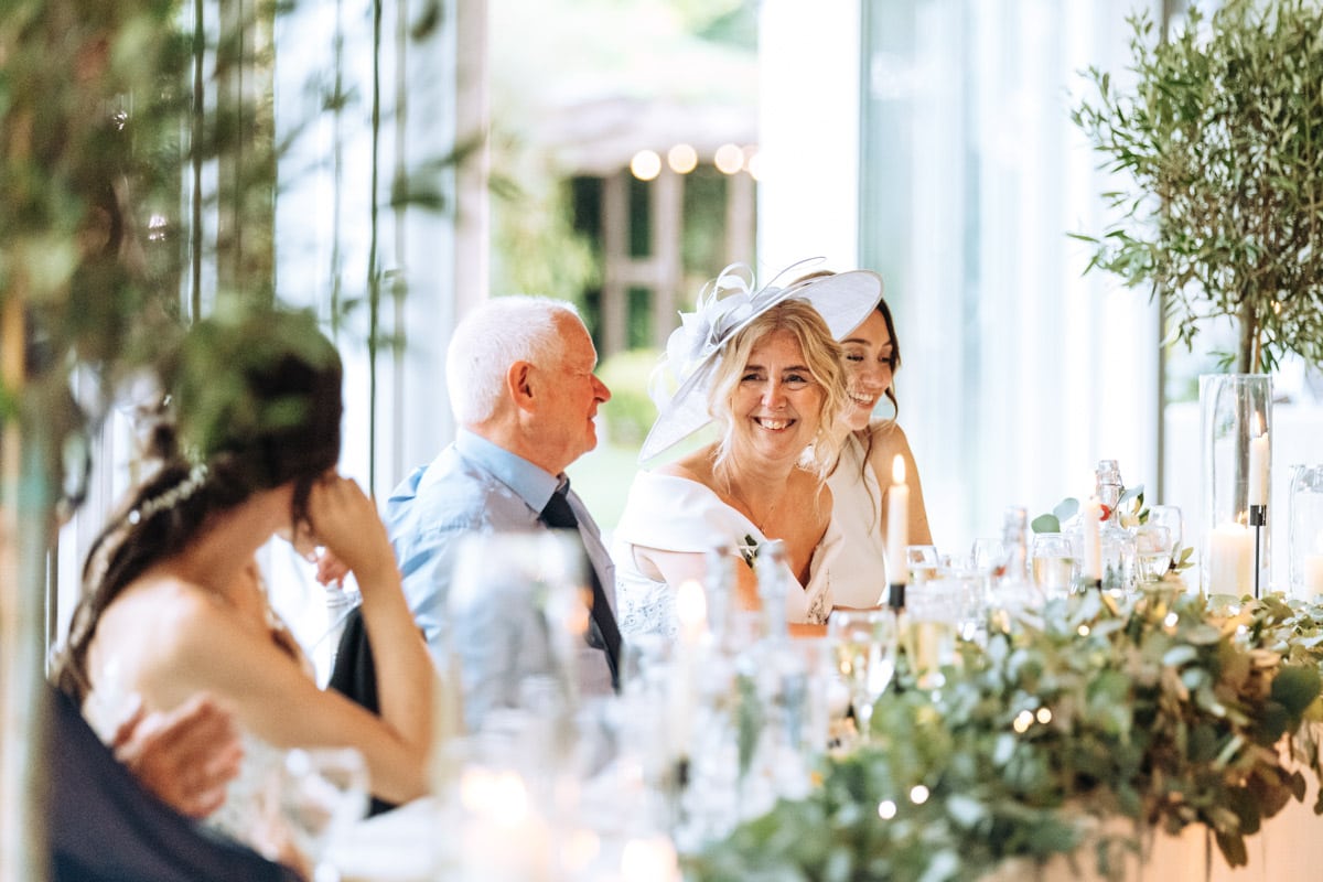 nunsmere hall wedding breakfast marquee