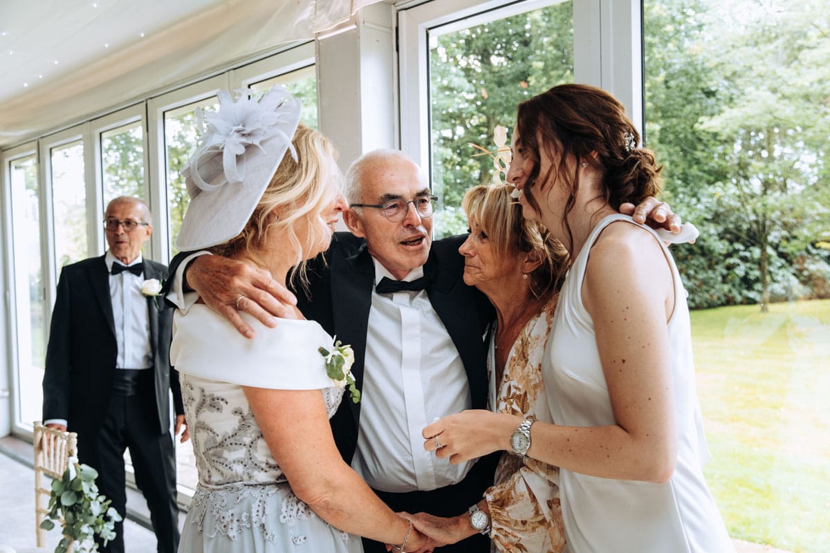 nunsmere hall wedding breakfast marquee