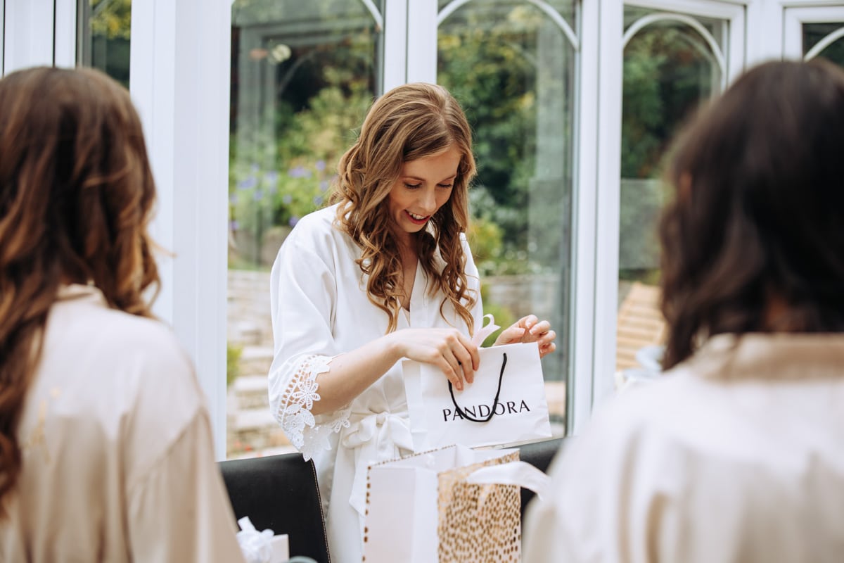 bridal prep Oldfield Farm wedding photography