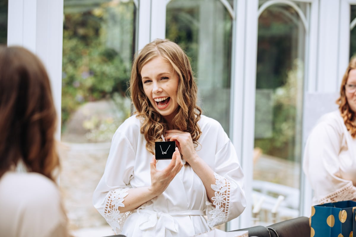bridal prep Oldfield Farm wedding photography