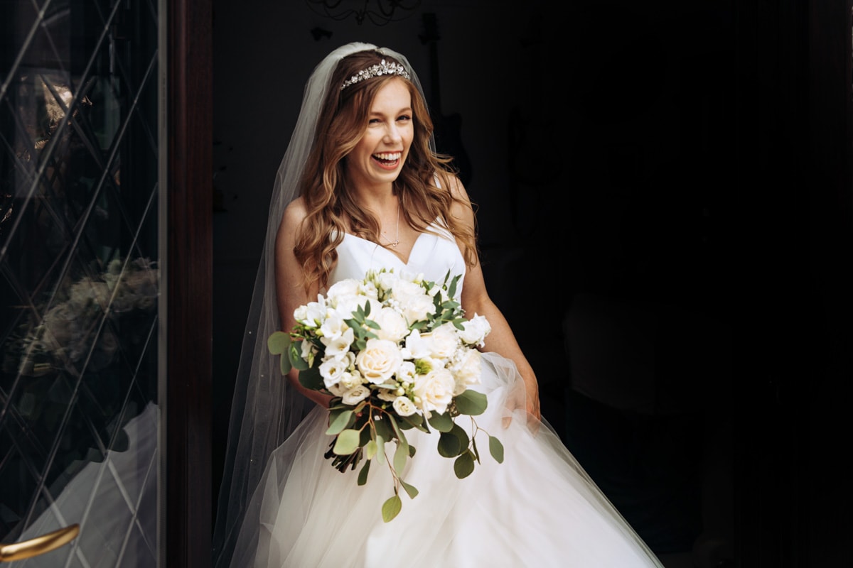 bridal prep Oldfield Farm wedding photography
