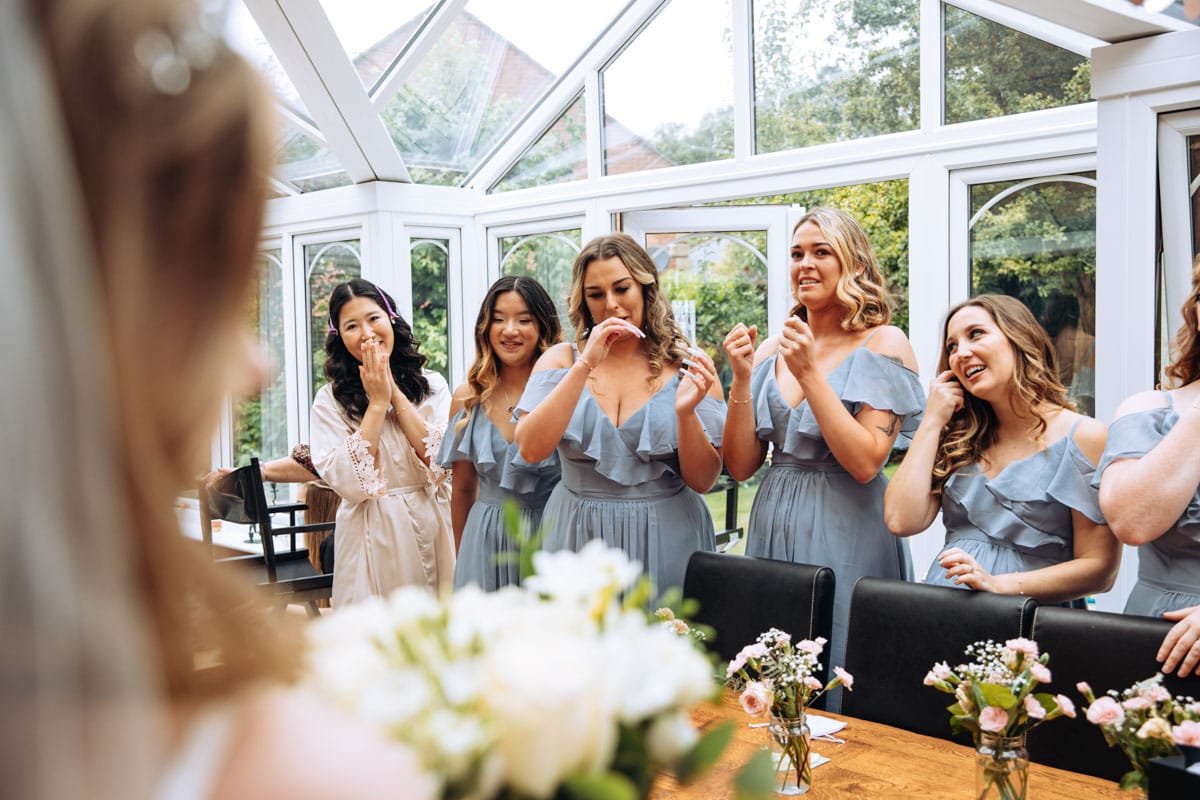 bridal prep Oldfield Farm wedding photography