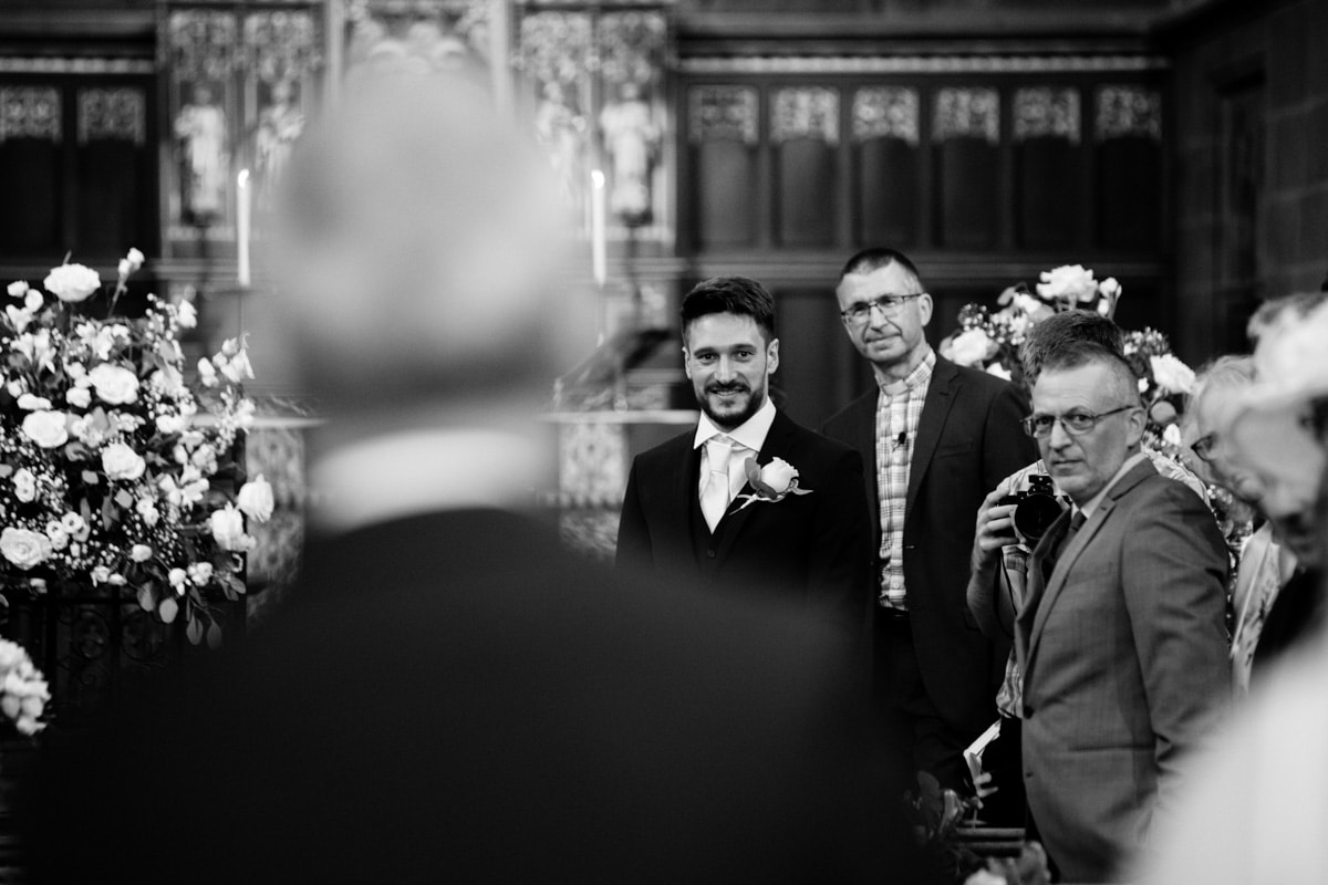 church wedding on the wirral