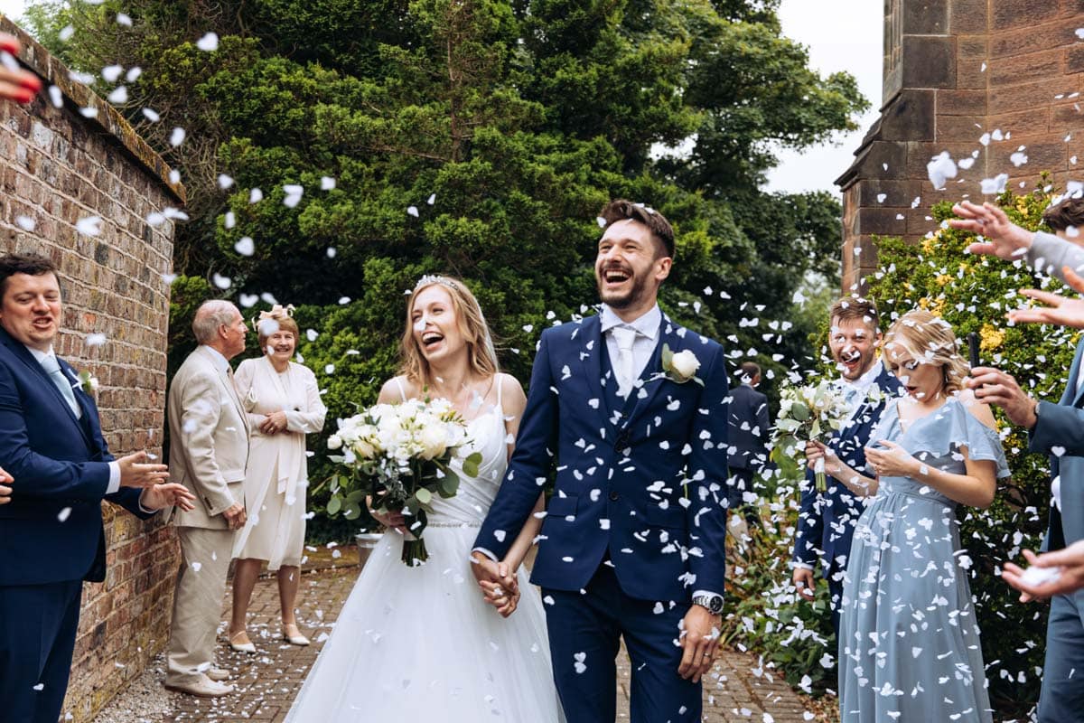 church wedding on the wirral