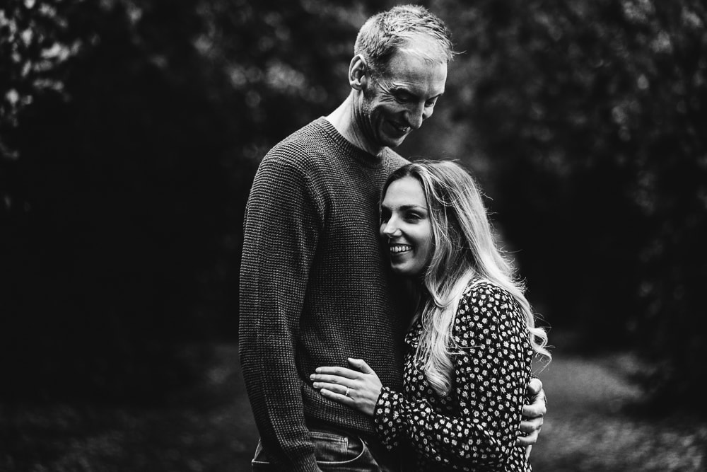 Sophie and glen on their engagement photoshoot in the historic town of chester