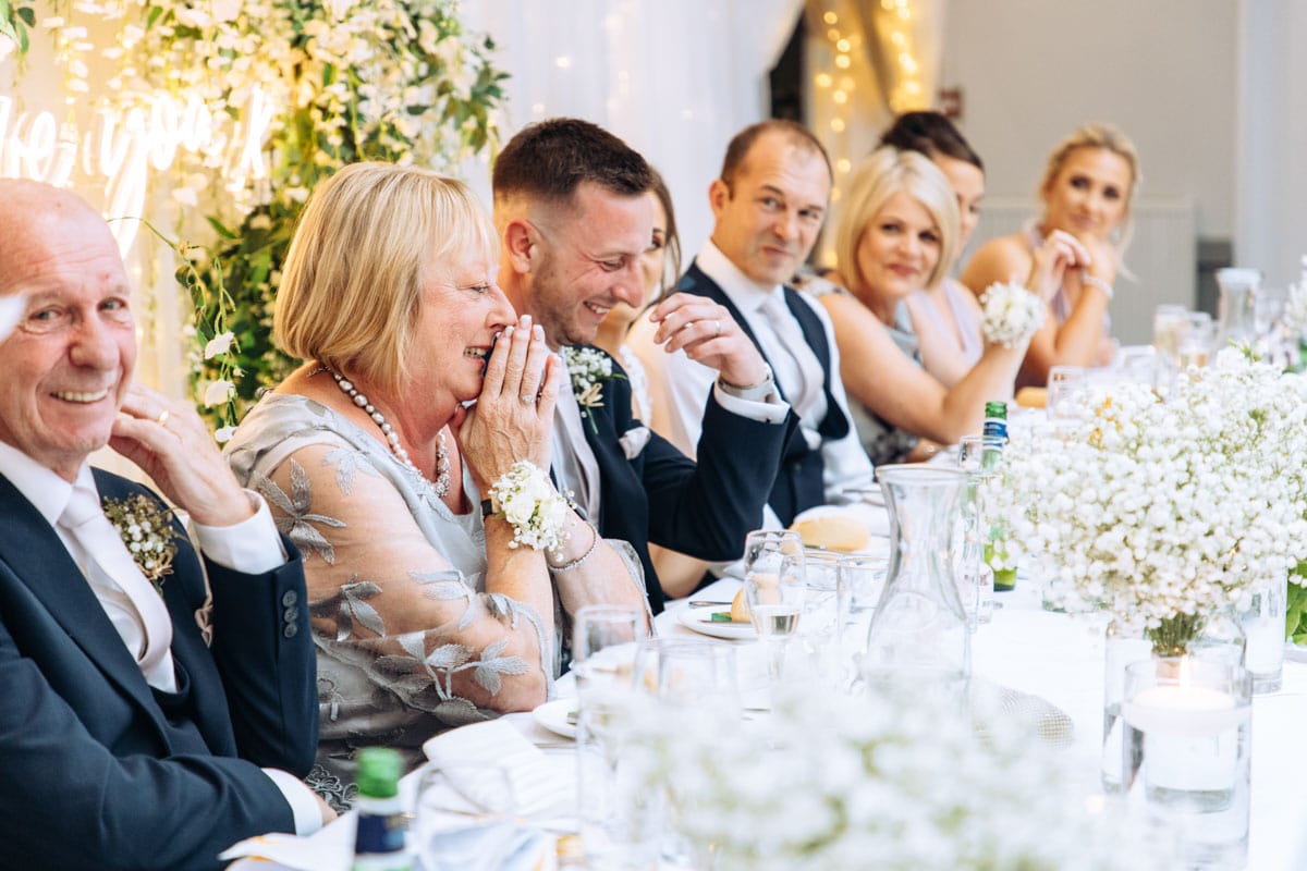 speeches at new stirk house wedding venue in cheshire