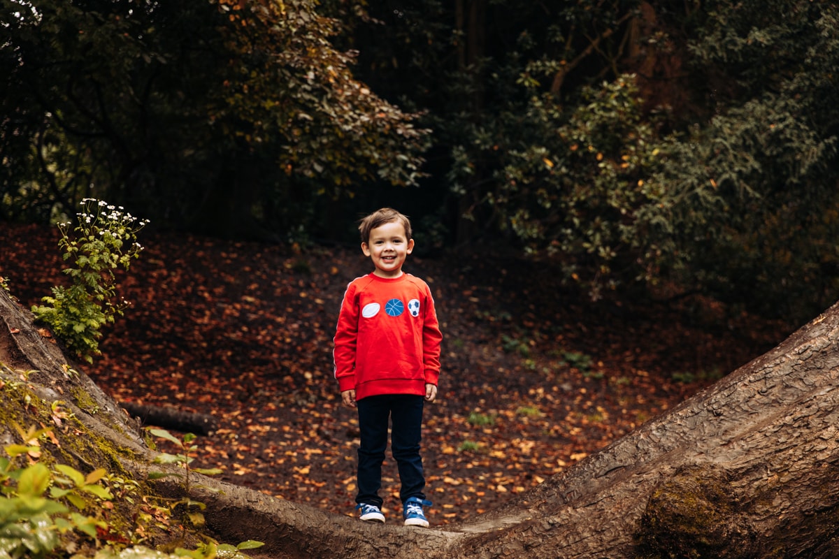 Bramhall Hall in the Autumn family photoshoot in Cheshire