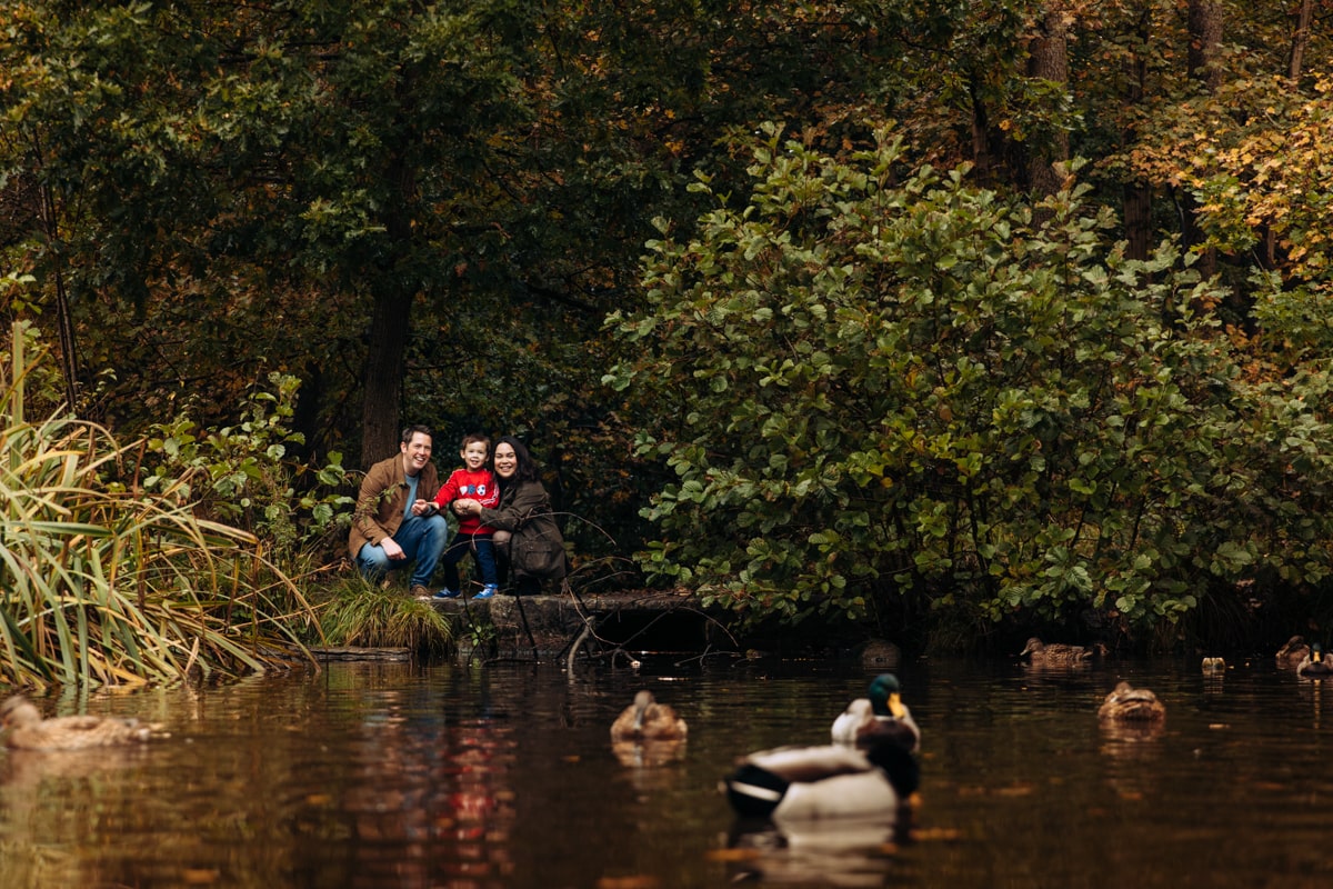 Bramhall Park Duck Pond family photography