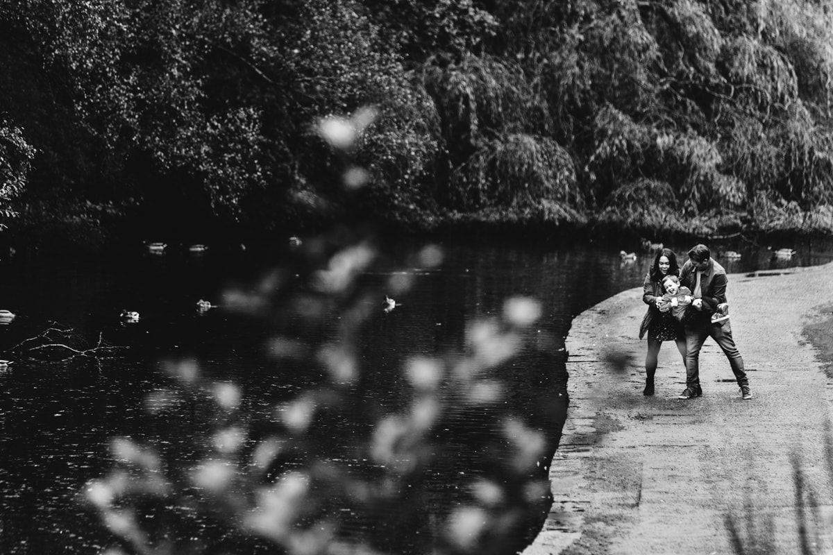 Bramhall Park Duck Pond family photography