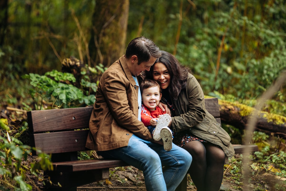 Bramhall Park Duck Pond family photography